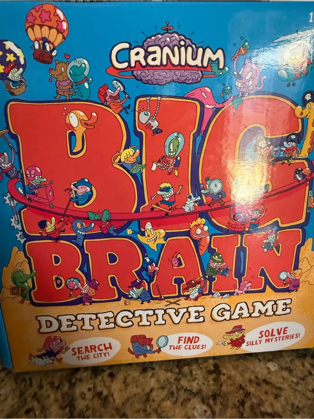 Cranium Big Brain Detective Game New